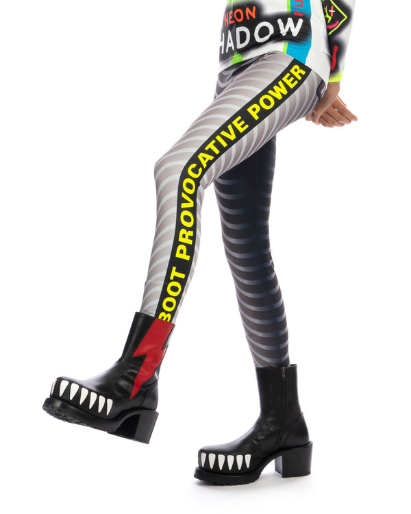 Walter Van Beirendonck | Alien Bike Leggings Grey - Concrete