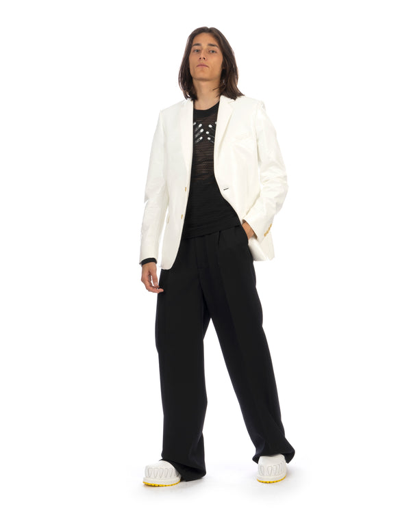 Walter Van Beirendonck | Sharp Blazer Jacket White - Concrete