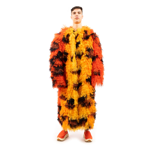 Walter Van Beirendonck | Fur Coat Leopard - Concrete