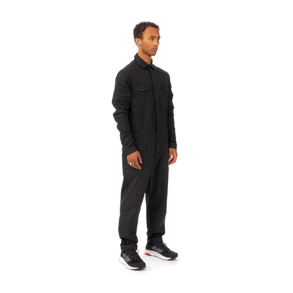 YOOST | Boiler Suit Grey Check - Concrete