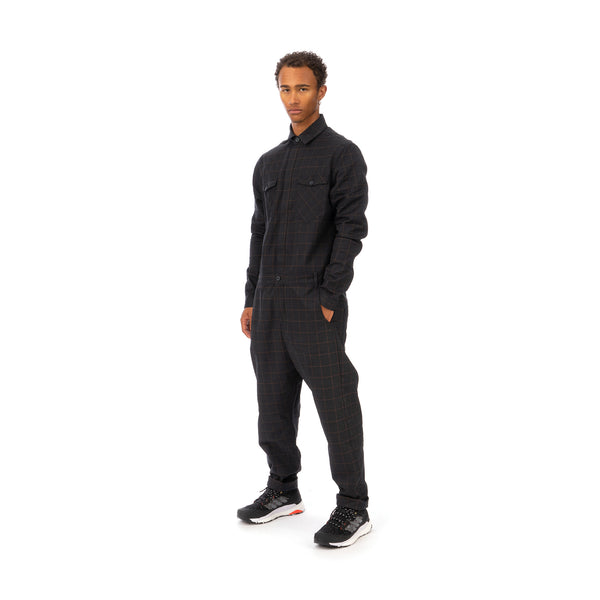 YOOST | Boiler Suit Grey Check - Concrete