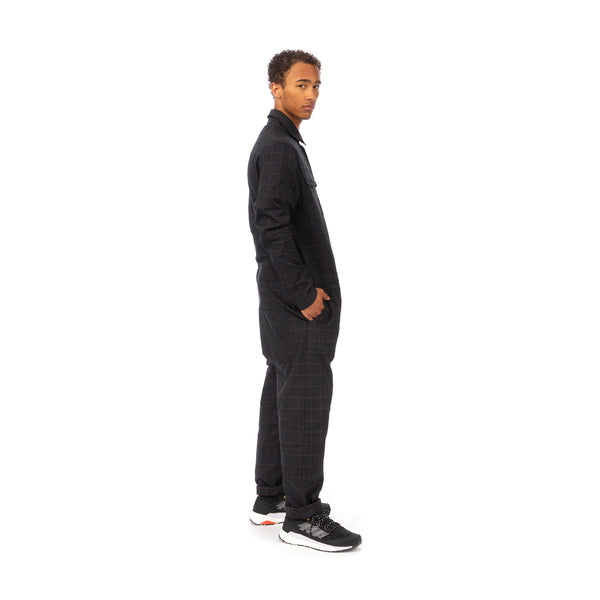 YOOST | Boiler Suit Grey Check - Concrete