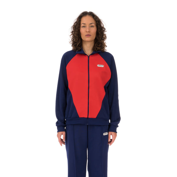 adidas | x Lotta Volkova Podium Track Top Red / Night Sky - Concrete