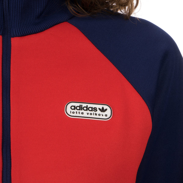 adidas | x Lotta Volkova Podium Track Top Red / Night Sky - Concrete