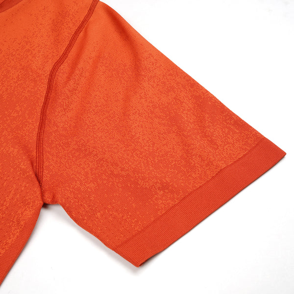 adidas | x UNDEFEATED Knit T-Shirt Orange - Concrete