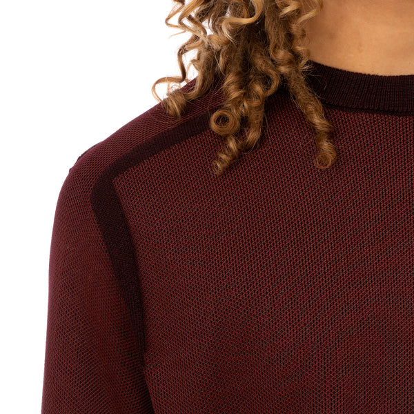 adidas Y-3 | M Classic Knitted Crew Sweater Night Red - GK4528 - Concrete