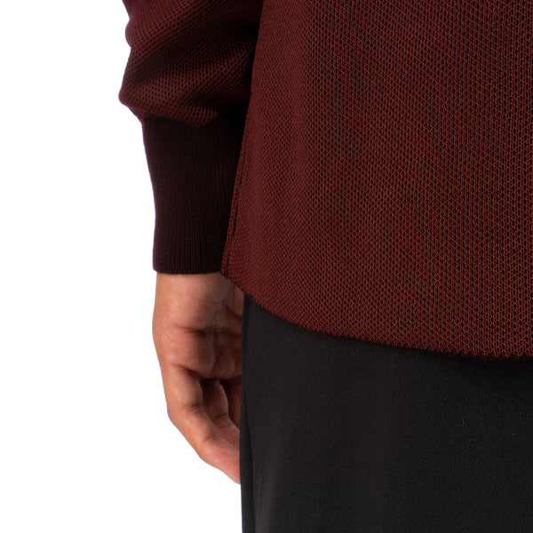 adidas Y-3 | M Classic Knitted Crew Sweater Night Red - GK4528 - Concrete
