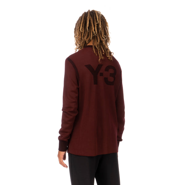 adidas Y-3 | M Classic Knitted Crew Sweater Night Red - GK4528 - Concrete