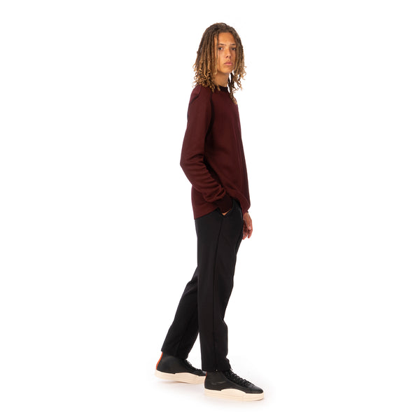 adidas Y-3 | M Classic Knitted Crew Sweater Night Red - GK4528 - Concrete
