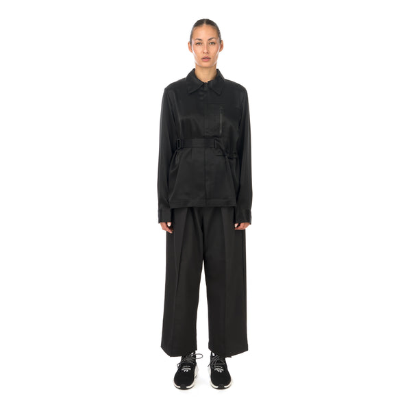adidas Y-3 | W CH3 Tech Silk Shirt Black - GK4835 - Concrete
