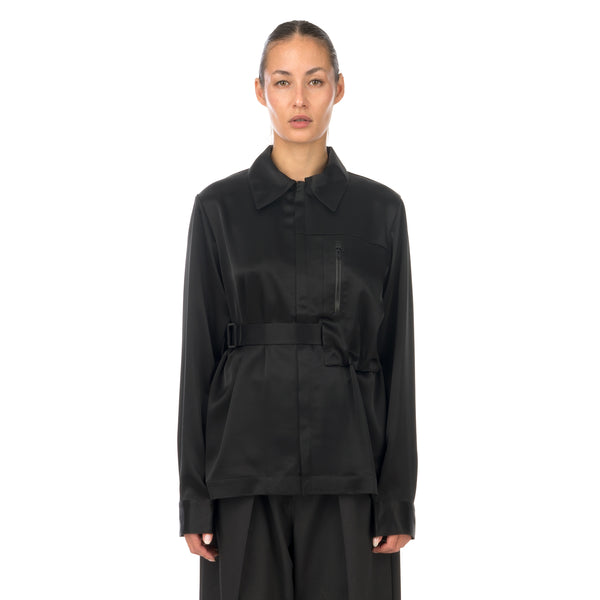 adidas Y-3 | W CH3 Tech Silk Shirt Black - GK4835 - Concrete