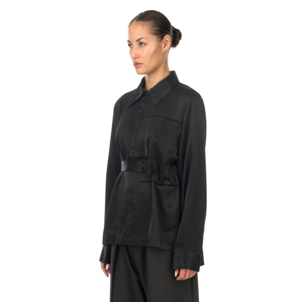 adidas Y-3 | W CH3 Tech Silk Shirt Black - GK4835 - Concrete