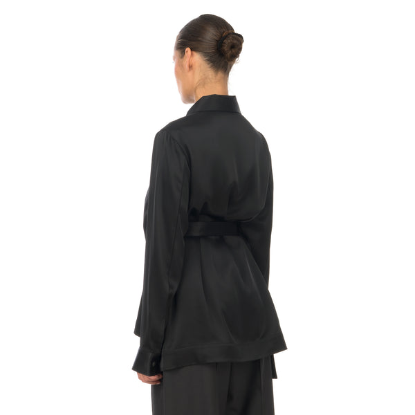 adidas Y-3 | W CH3 Tech Silk Shirt Black - GK4835 - Concrete