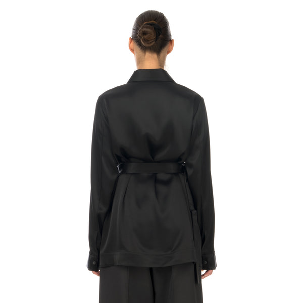 adidas Y-3 | W CH3 Tech Silk Shirt Black - GK4835 - Concrete
