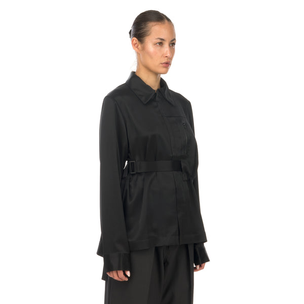 adidas Y-3 | W CH3 Tech Silk Shirt Black - GK4835 - Concrete