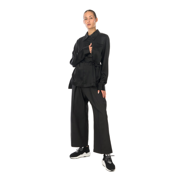 adidas Y-3 | W CH3 Tech Silk Shirt Black - GK4835 - Concrete