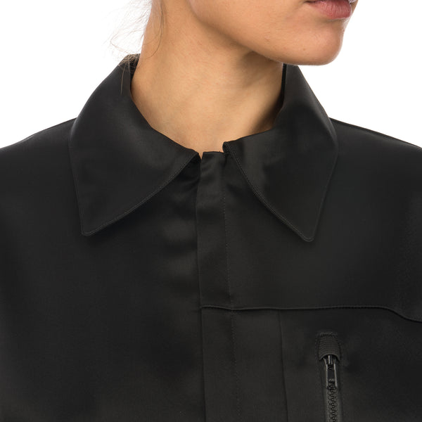 adidas Y-3 | W CH3 Tech Silk Shirt Black - GK4835 - Concrete