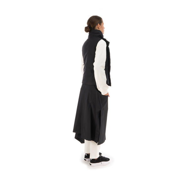adidas Y-3 | W Asymetric Shell Track Skirt Black - FJ0286 - Concrete