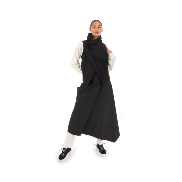 adidas Y-3 | W Asymetric Shell Track Skirt Black - FJ0286 - Concrete