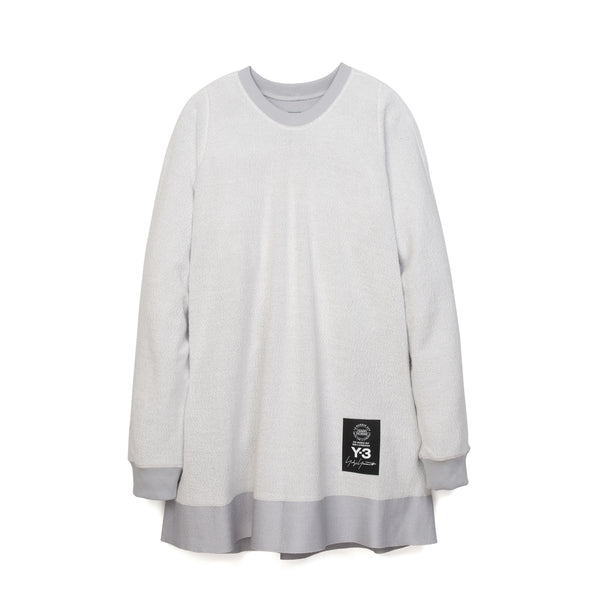 adidas Y-3 | Sheer Crew Sweater Sheer Grey - CY6842 - Concrete