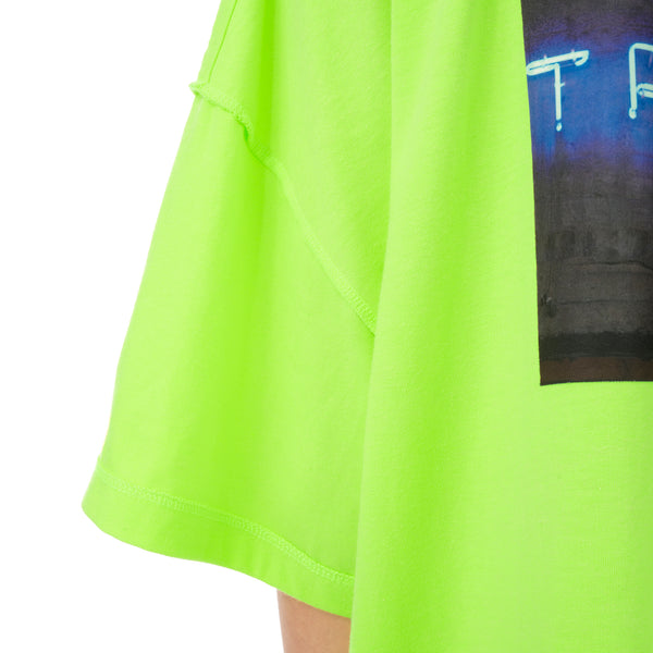 asparagus_ | Inside Out T-Shirt Neon - Concrete