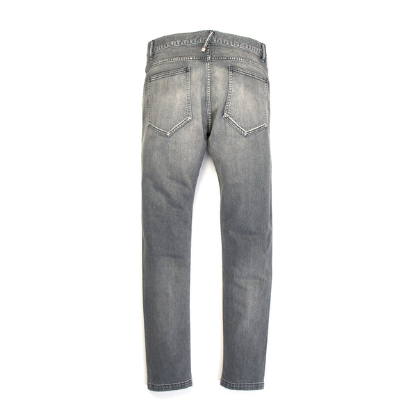 Bedwin & The Heartbreakers | 'Geoffrey' Skinny Fit Stretch Denim FD Black - Concrete