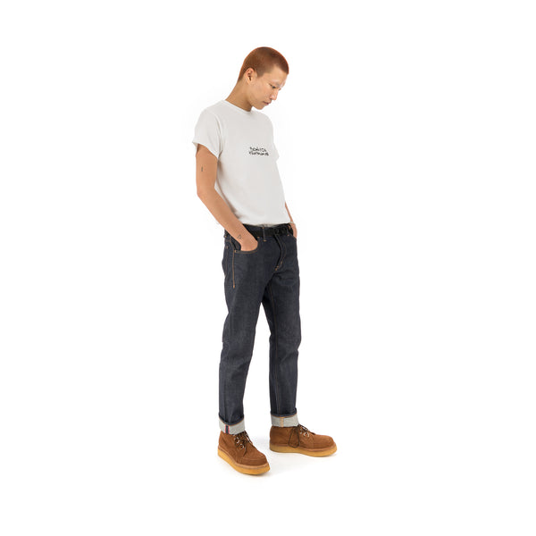 Bedwin & The Heartbreakers | 'Bud' Skinny Fit Denim Pants Raw - Concrete