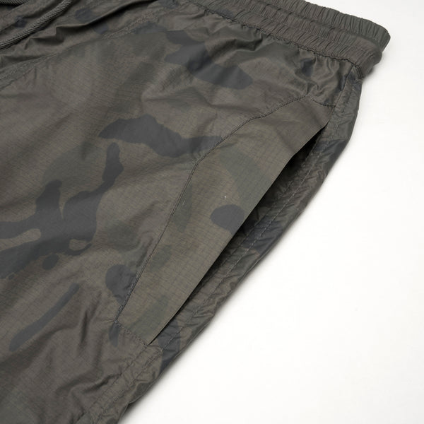 maharishi | Reversible Camo Tech Track Pants Charcoal Coated - Concrete