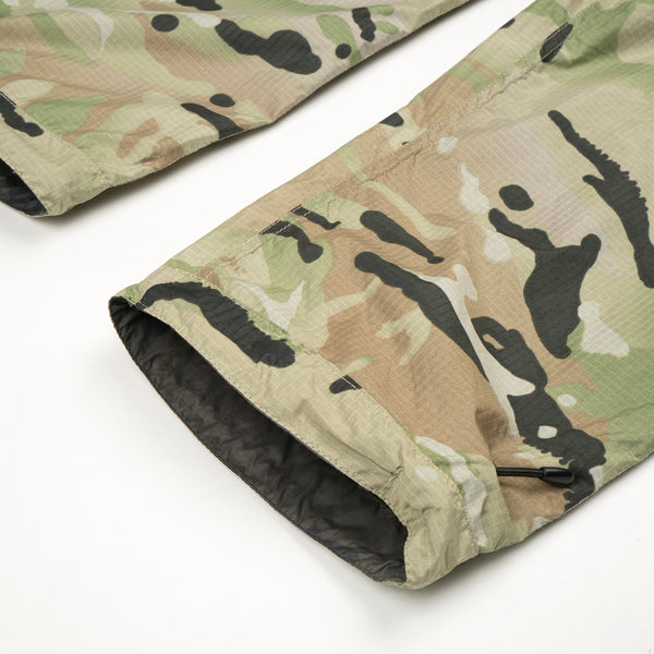 maharishi | Reversible Camo Tech Track Pants Charcoal Coated - Concrete