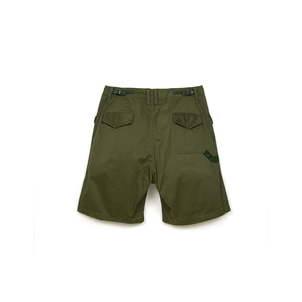 maharishi | Militype Web Shorts 55 Summer Olive - Concrete