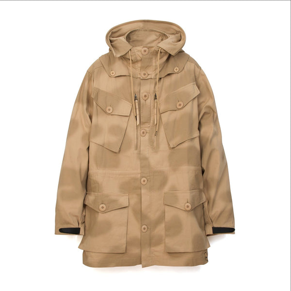 maharishi | Camo Cargo Smock Jacket Desert - Concrete
