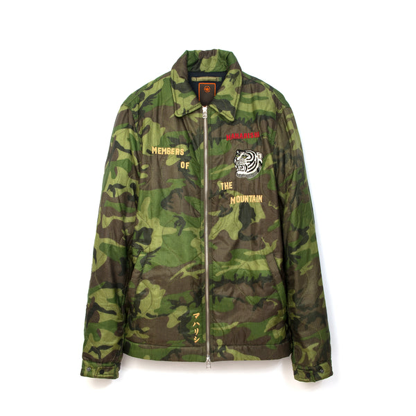 maharishi | maha World Tour Jacket Woodland - Concrete