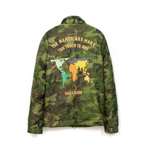 maharishi | maha World Tour Jacket Woodland - Concrete