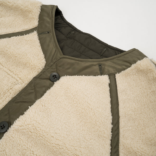 maharishi | Base Reversible Liner Deep Olive - Concrete