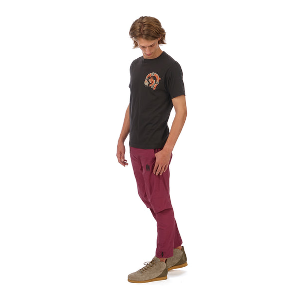 maharishi | Souvenir Organic T-Shirt Black - Concrete