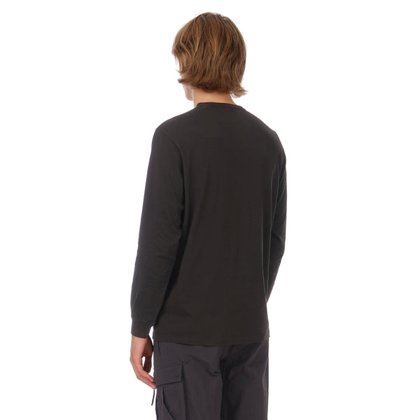 maharishi | Tech Pocket L/S T-Shirt Black - Concrete