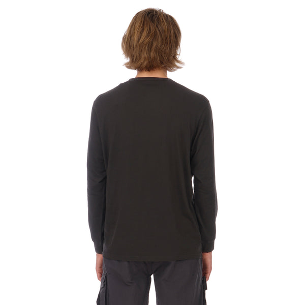 maharishi | Tech Pocket L/S T-Shirt Black - Concrete