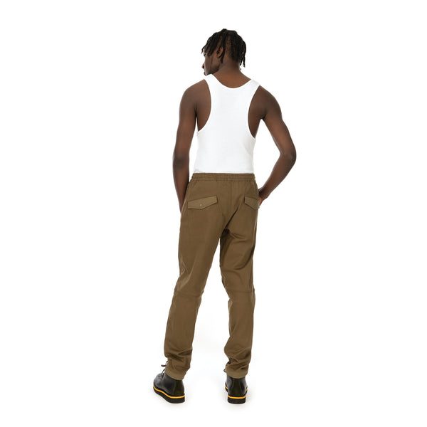 maharishi | Woven Trackpants maha Olive - Concrete
