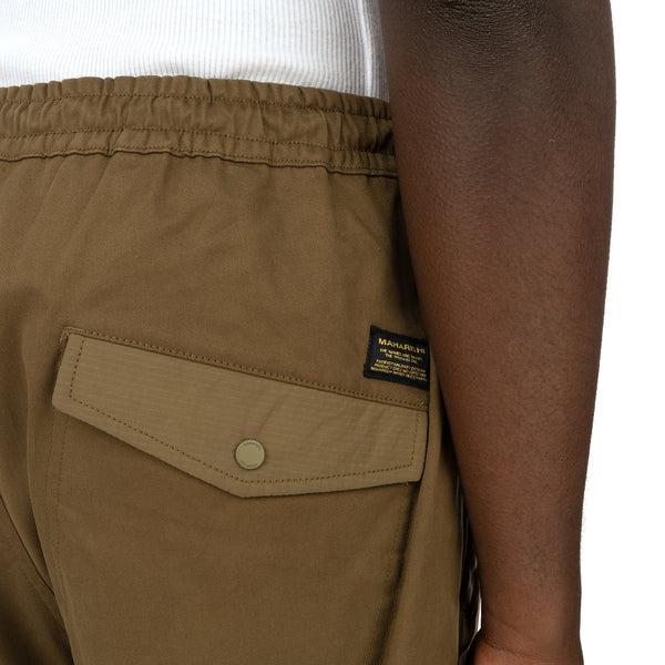 maharishi | Woven Trackpants maha Olive - Concrete