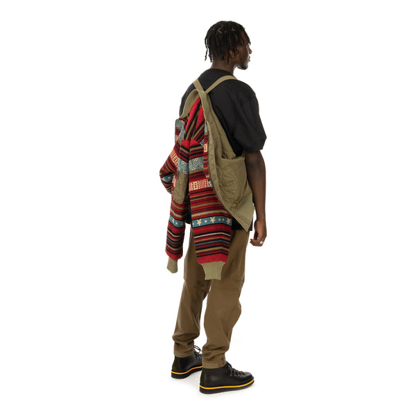 maharishi | Hill Tribe MA Jacket Lama Red / maha Olive - Concrete