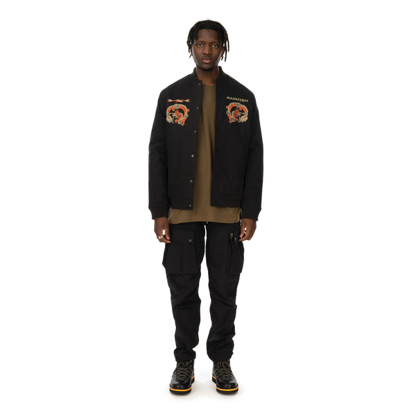 maharishi | Souvenir Jacket Black - Concrete