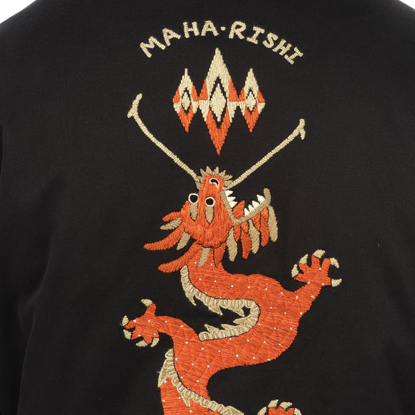 maharishi | Souvenir Jacket Black - Concrete