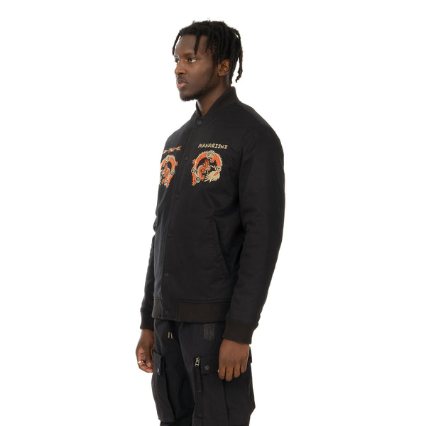 maharishi | Souvenir Jacket Black - Concrete