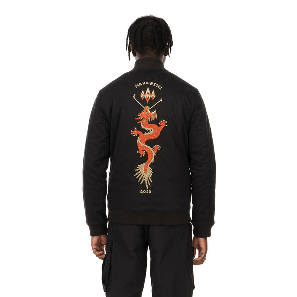 maharishi | Souvenir Jacket Black - Concrete