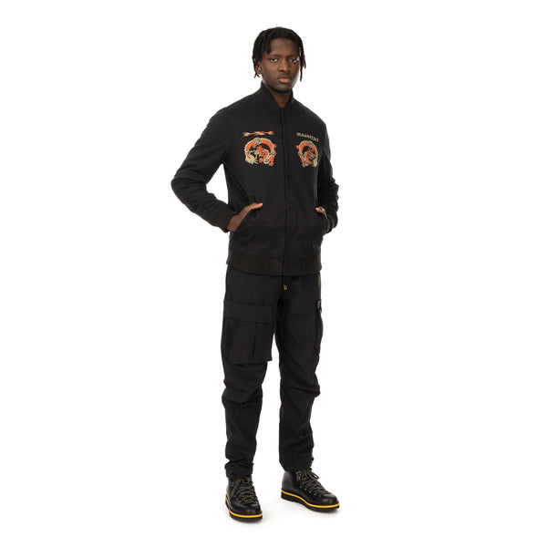 maharishi | Souvenir Jacket Black - Concrete