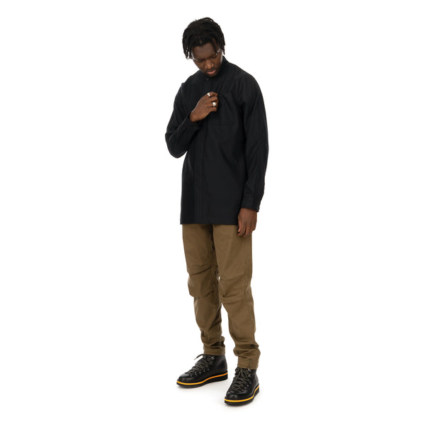 maharishi | MA Kurta Shirt Black - Concrete