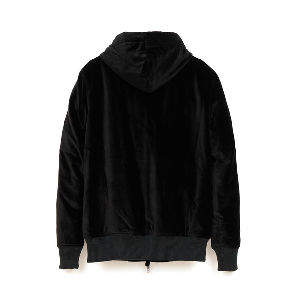 Maharishi Official Hoody 'Temple Rivet' Black - Concrete