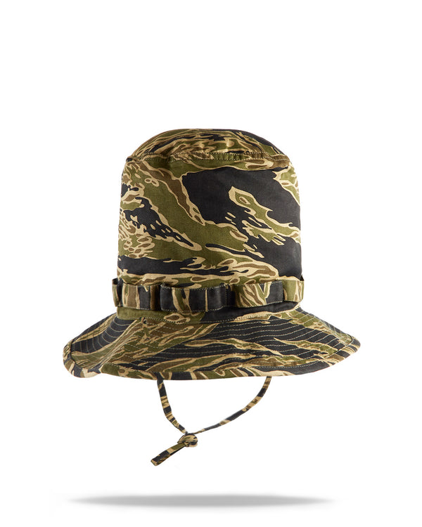 maharishi | 8104 Camo High Boonie Hat Gold Tigerstripe - Concrete