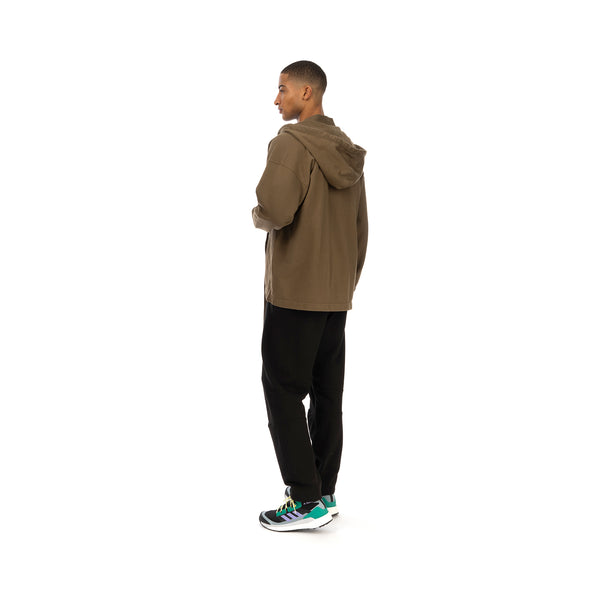 maharishi | Drone Eagle Hooded Sweat Kimono Maha Olive - Concrete