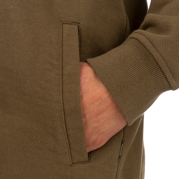maharishi | Drone Eagle Hooded Sweat Kimono Maha Olive - Concrete